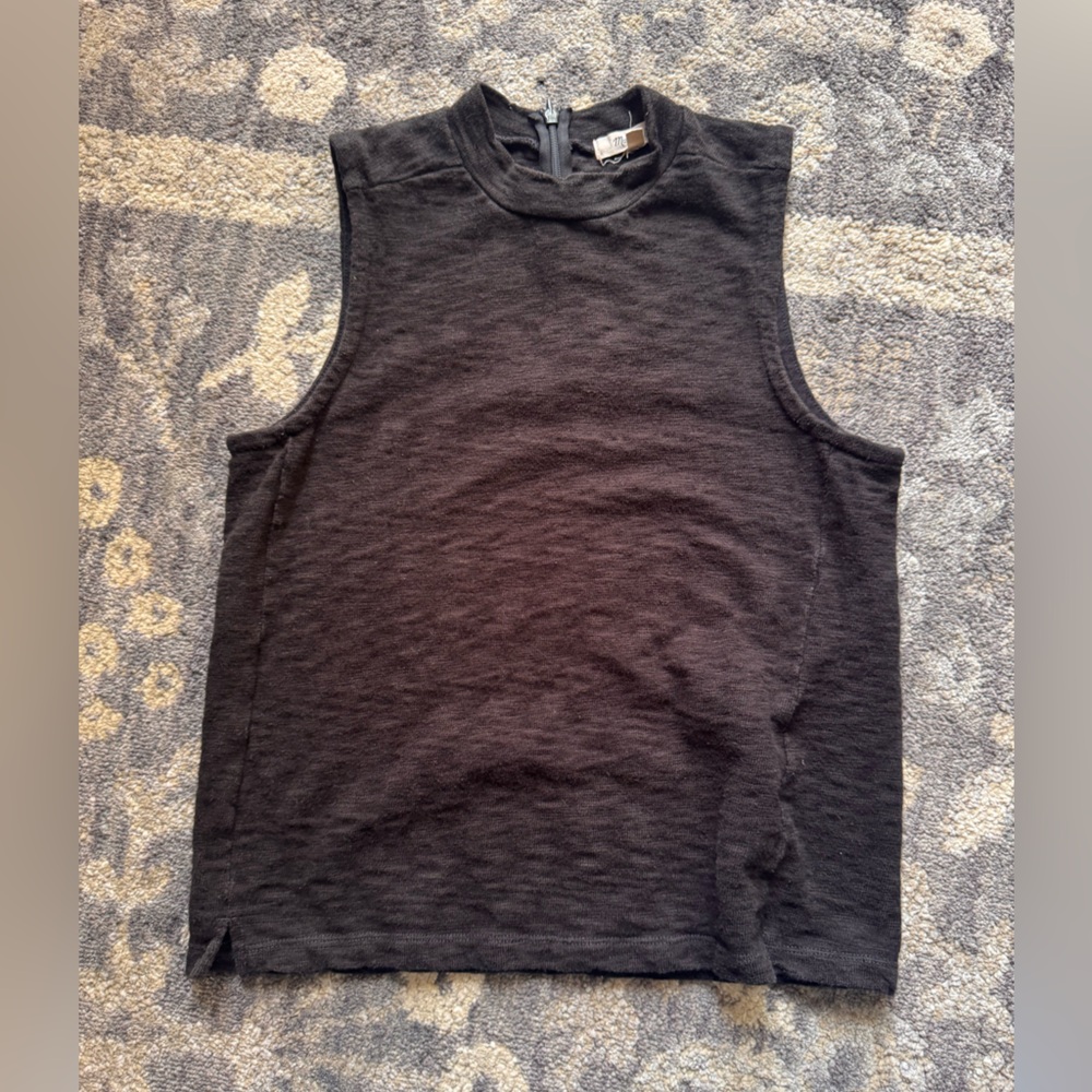 Madewell Charcoal Knit Top